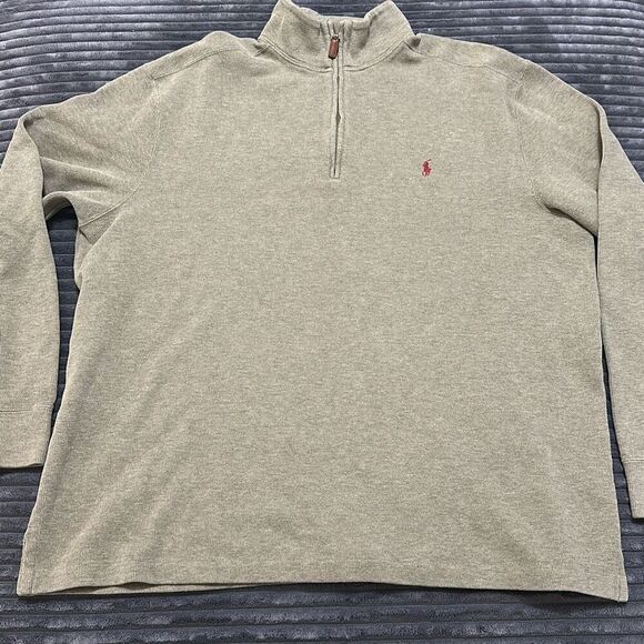 Polo Ralph Lauren 1/4 Zip Crewneck Men’s Size XL - Picture 1 of 6